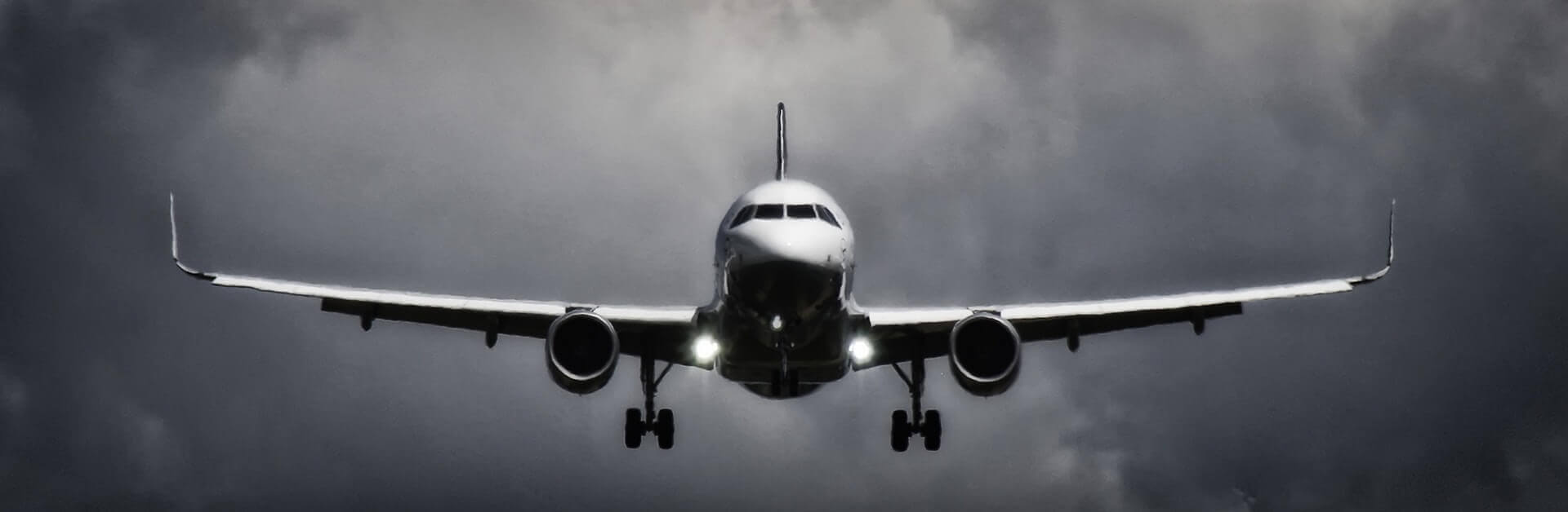 airplane in flight